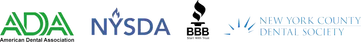 Member of the American Dental Association, New York State Dental Association, New York County Dental Society, and BBB accredited